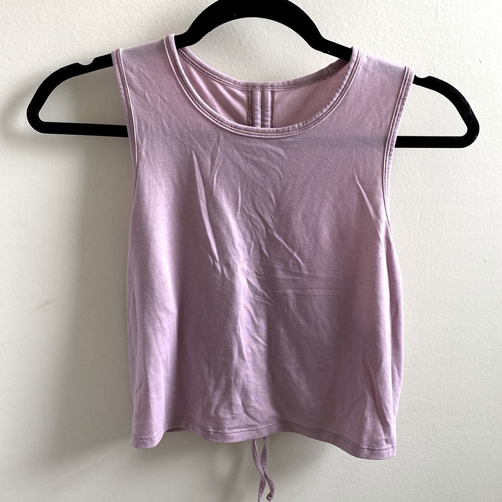 Lululemon cropped tank